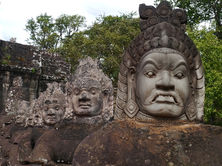 Angkor Wat Tempelanlage in Siem Rap - Kambodscha